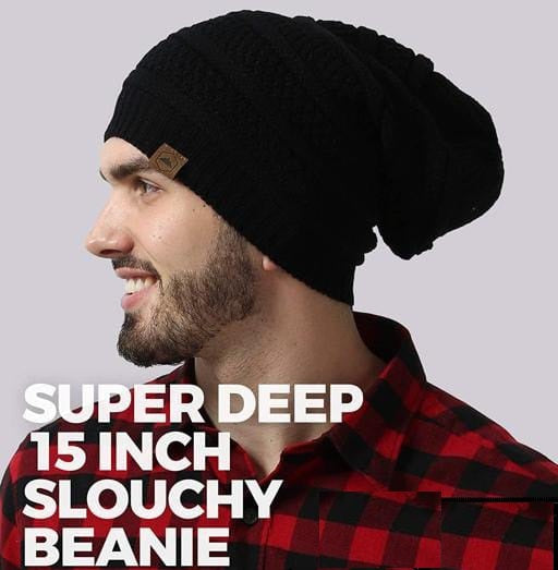 Mens Woolen Beanie Cap For Winter Warm Cap For Winter